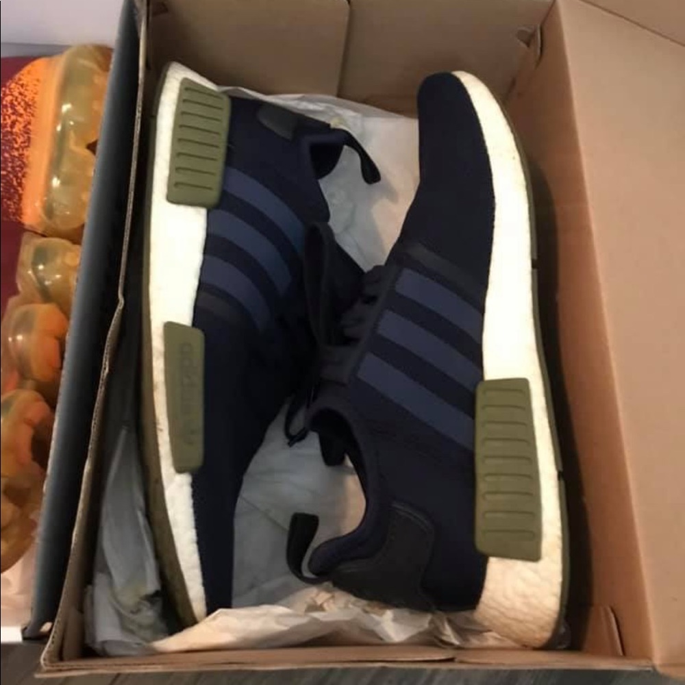 Adidas NMD Navy/Green Size 12